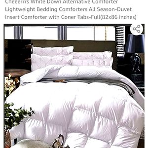 Cheeerrrs down alternative comforter duvet cover